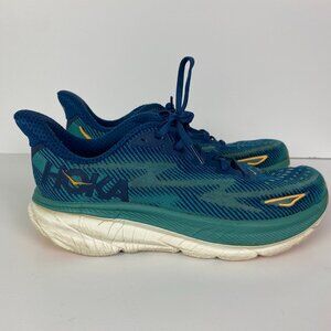 Hoka One One Clifton 9 Running Shoes Men's 10D MCN Midnight Oceanic 1127895